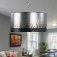 Cannery 4 Light Drum Pendant
