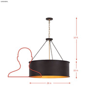 Cannery 5 Light Pendant
