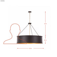 Cannery 6 Light Pendant