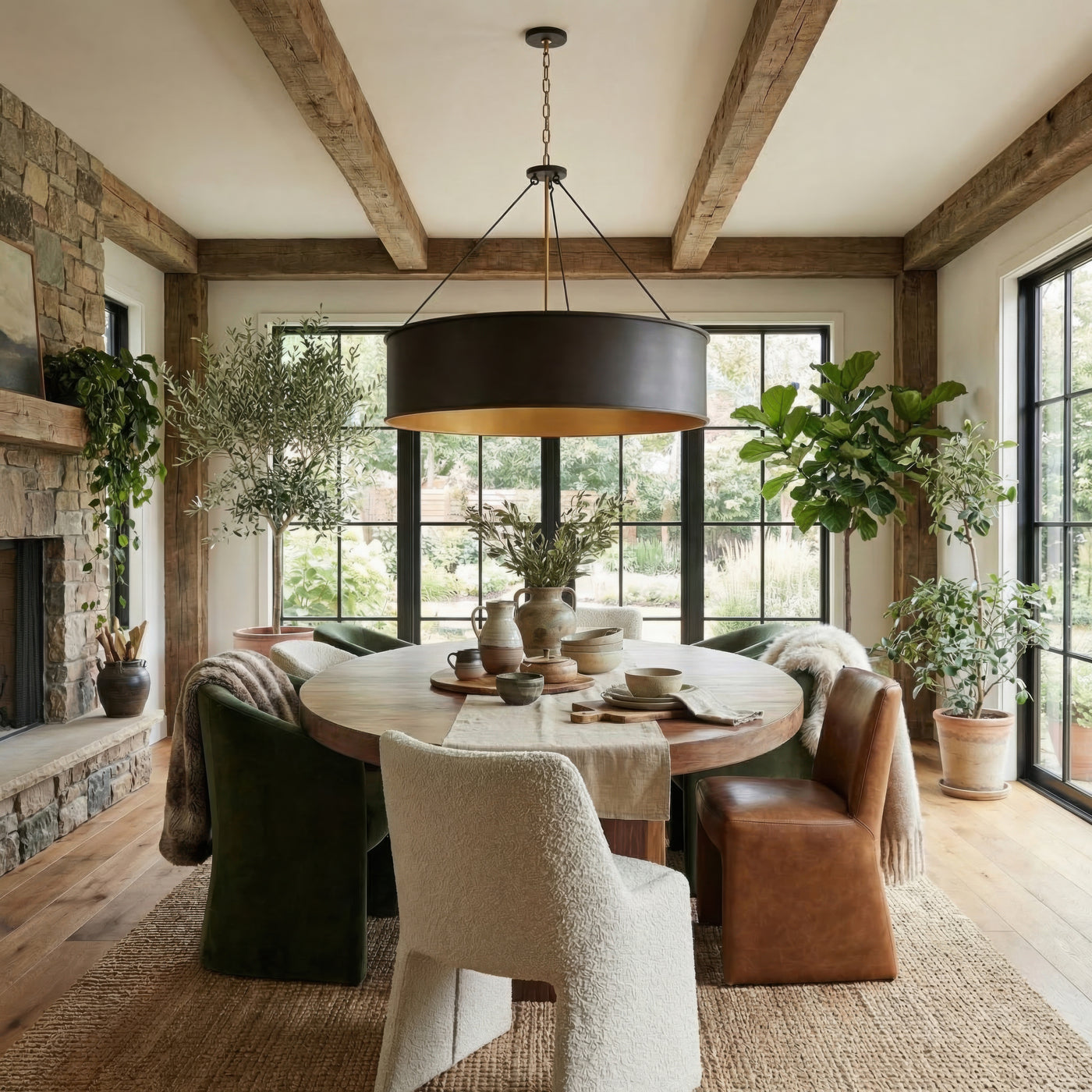Cannery 6 Light Pendant