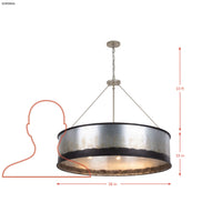 Cannery 6 Light Pendant