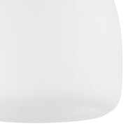Valentina 5-inch 1-light Matte Black Vanity Light with Etched Opal Glass Shade