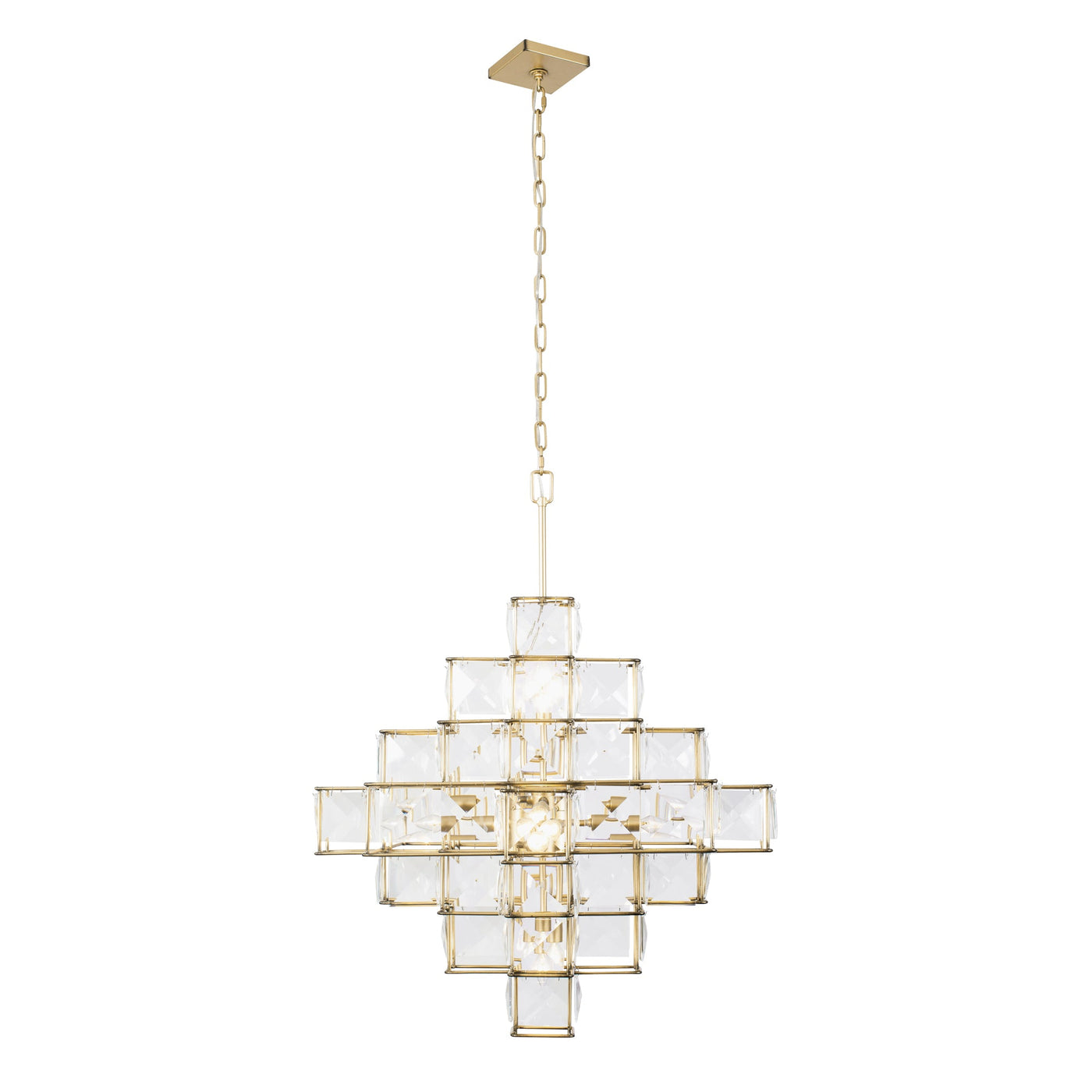 Cubic 6 Light Chandelier