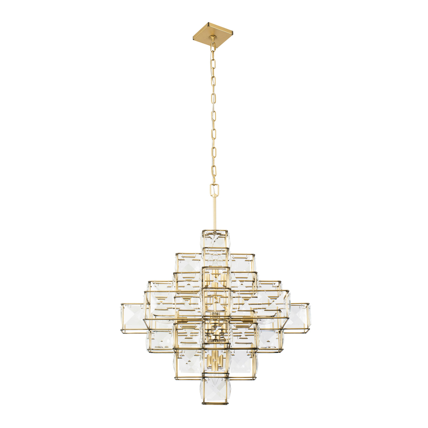 Cubic 6 Light Chandelier