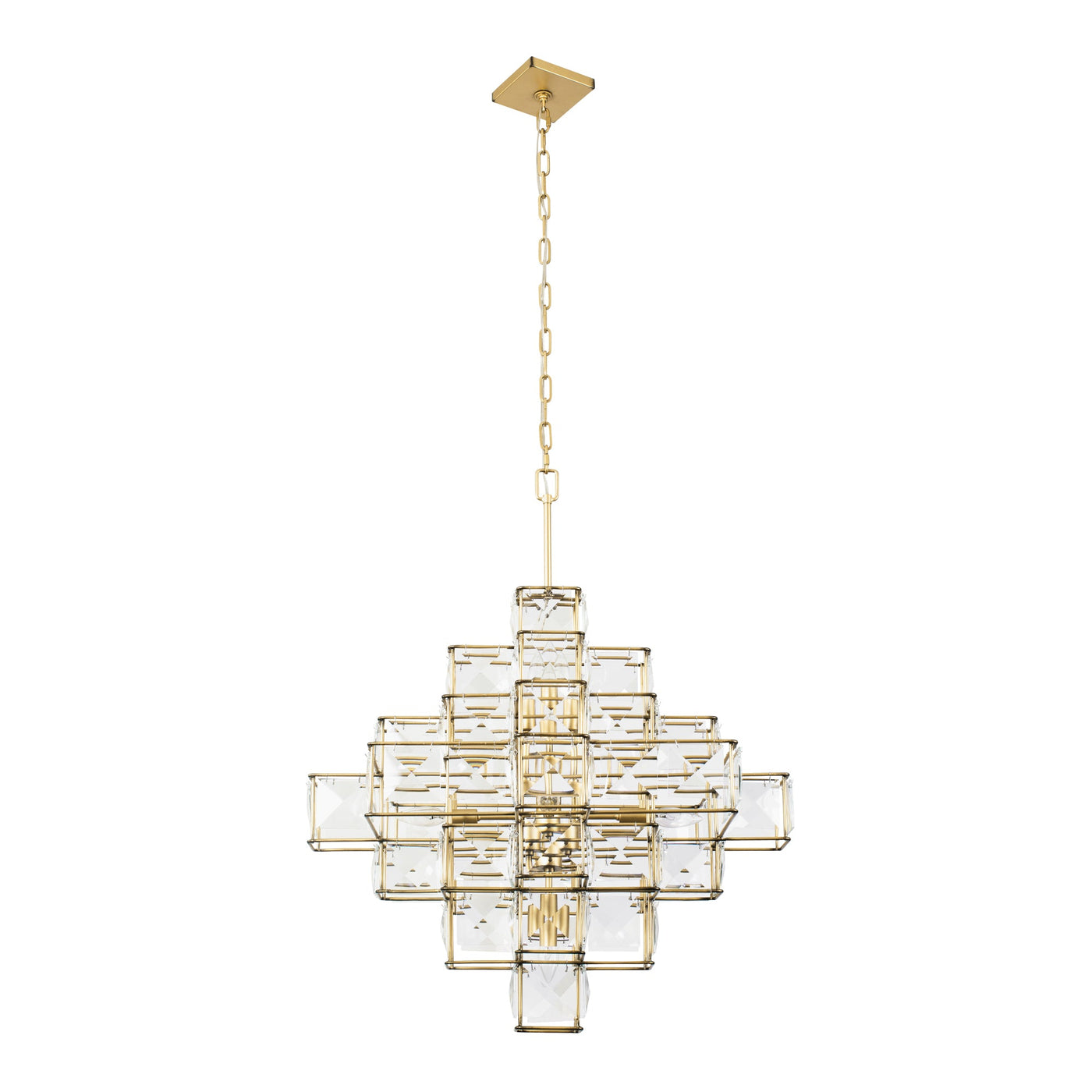 Cubic 6 Light Chandelier