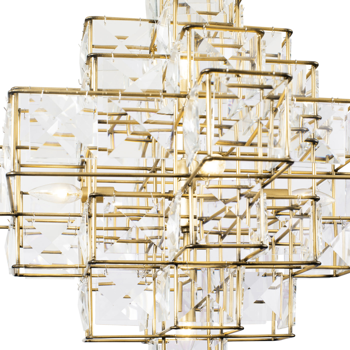 Cubic 6 Light Chandelier