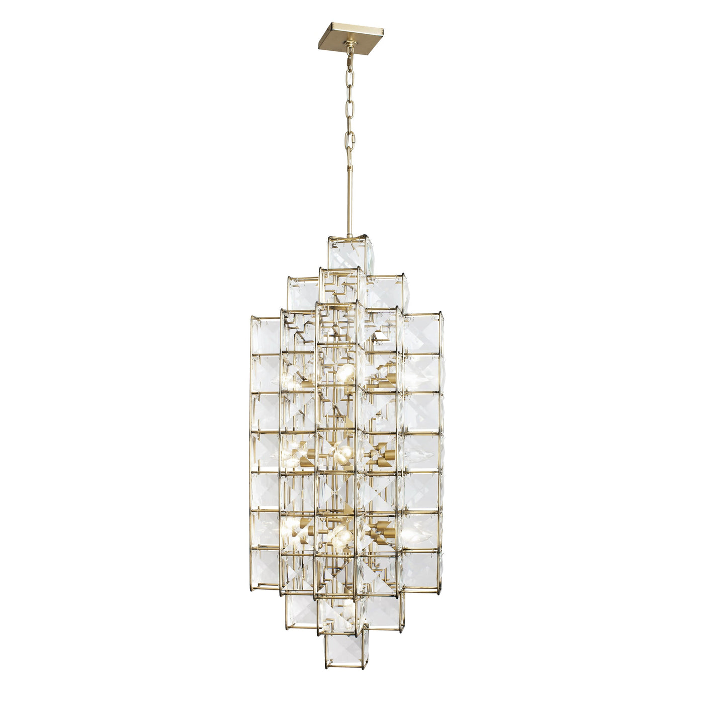 Cubic 14 Light Foyer