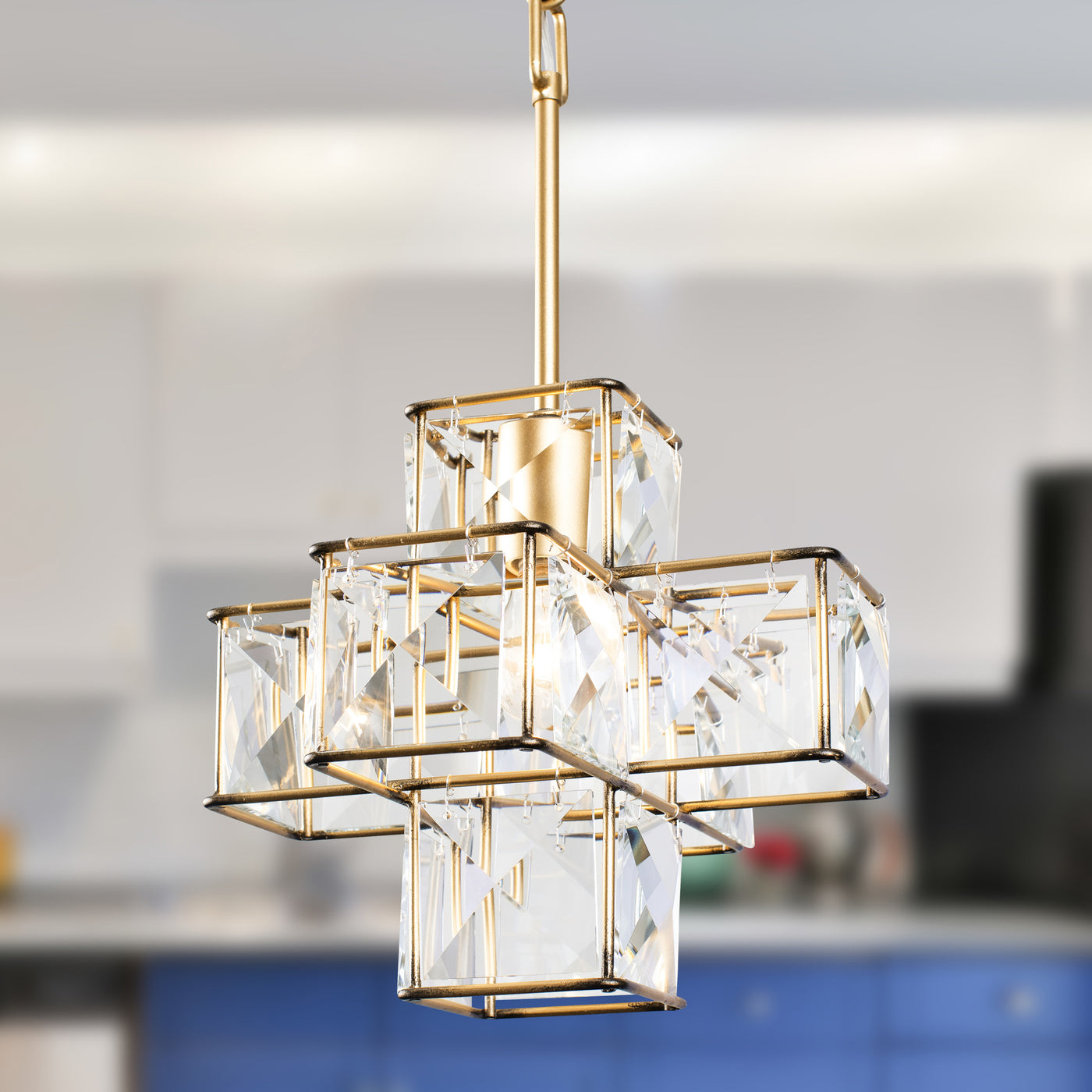 Cubic 1 Light Pendant