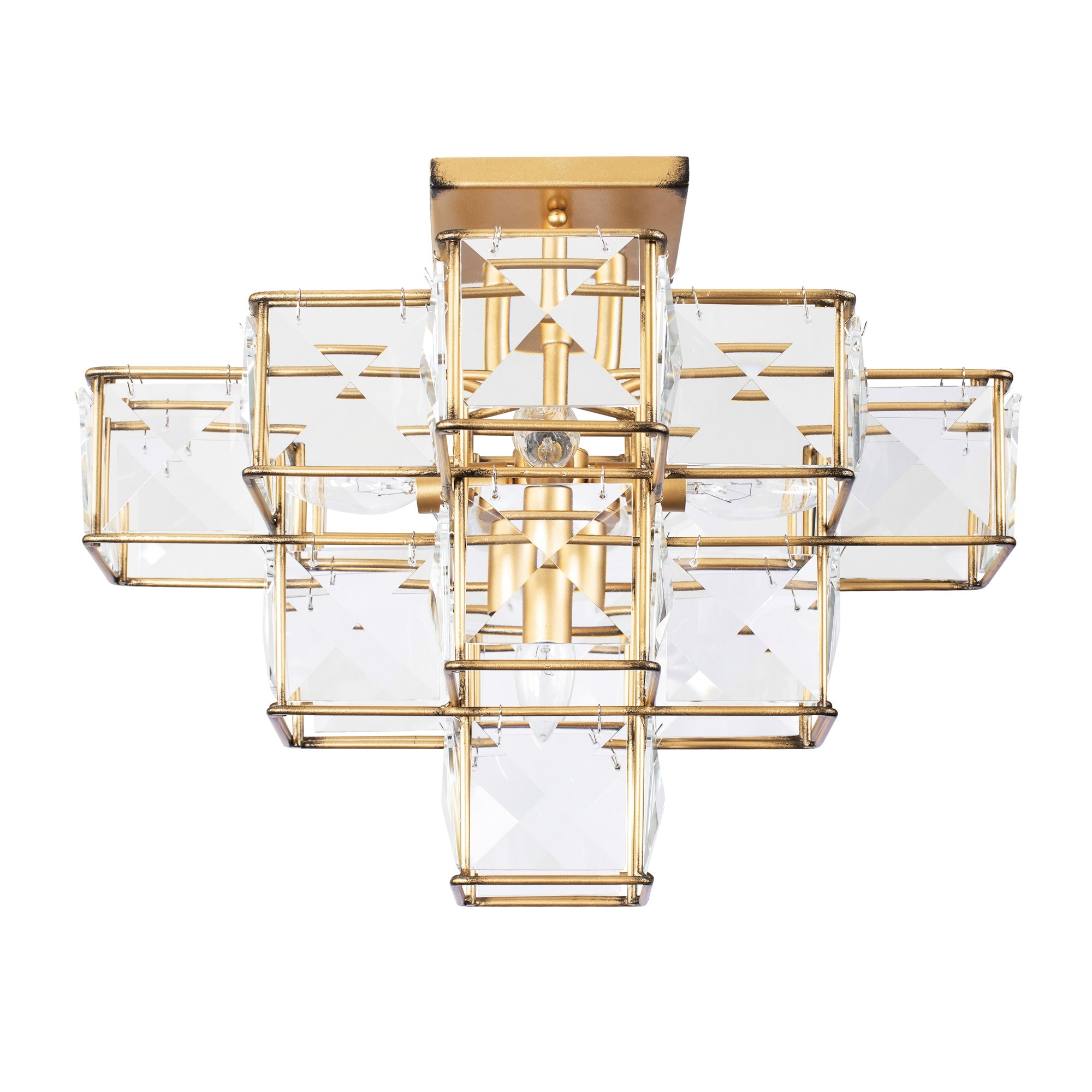 Cubic 5 Light Ceiling Fixture