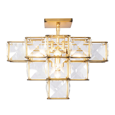 Cubic 5 Light Ceiling Fixture