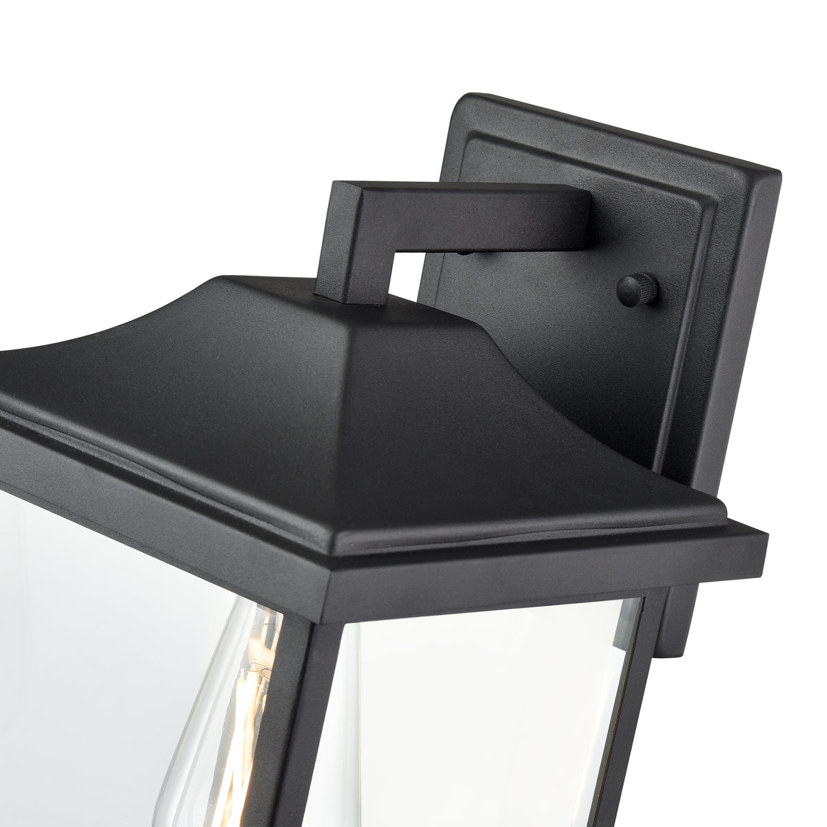 7.75'' Southgate Textured Black 1 Light Wall Sconce