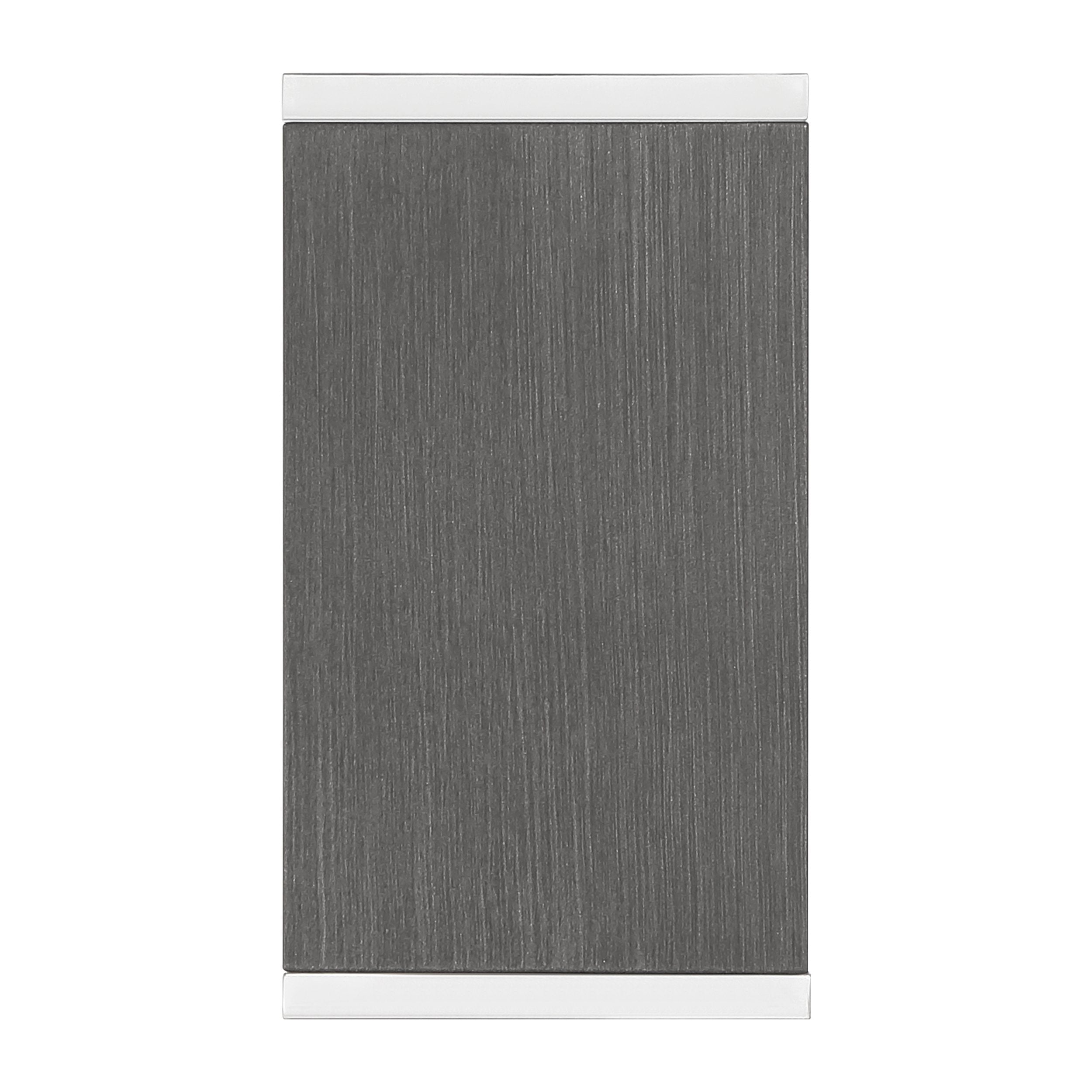 Jasper 8-inch 2-light Graphite LED Exterior Wall Sconce
