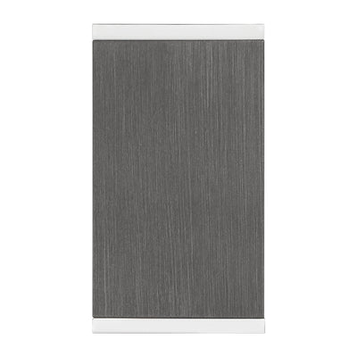 Jasper 8-inch 2-light Graphite LED Exterior Wall Sconce