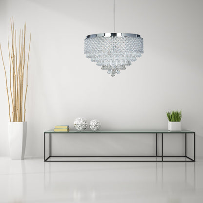 Cinderella Crystal Round Chandelier | 12 Light