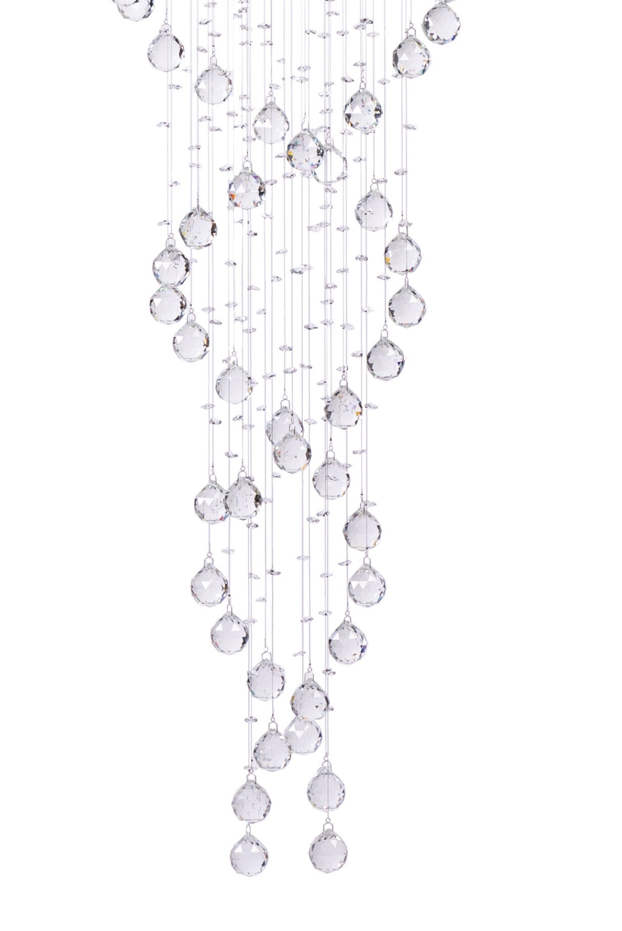 Crystal Chandelier Double Helix| 12 Light