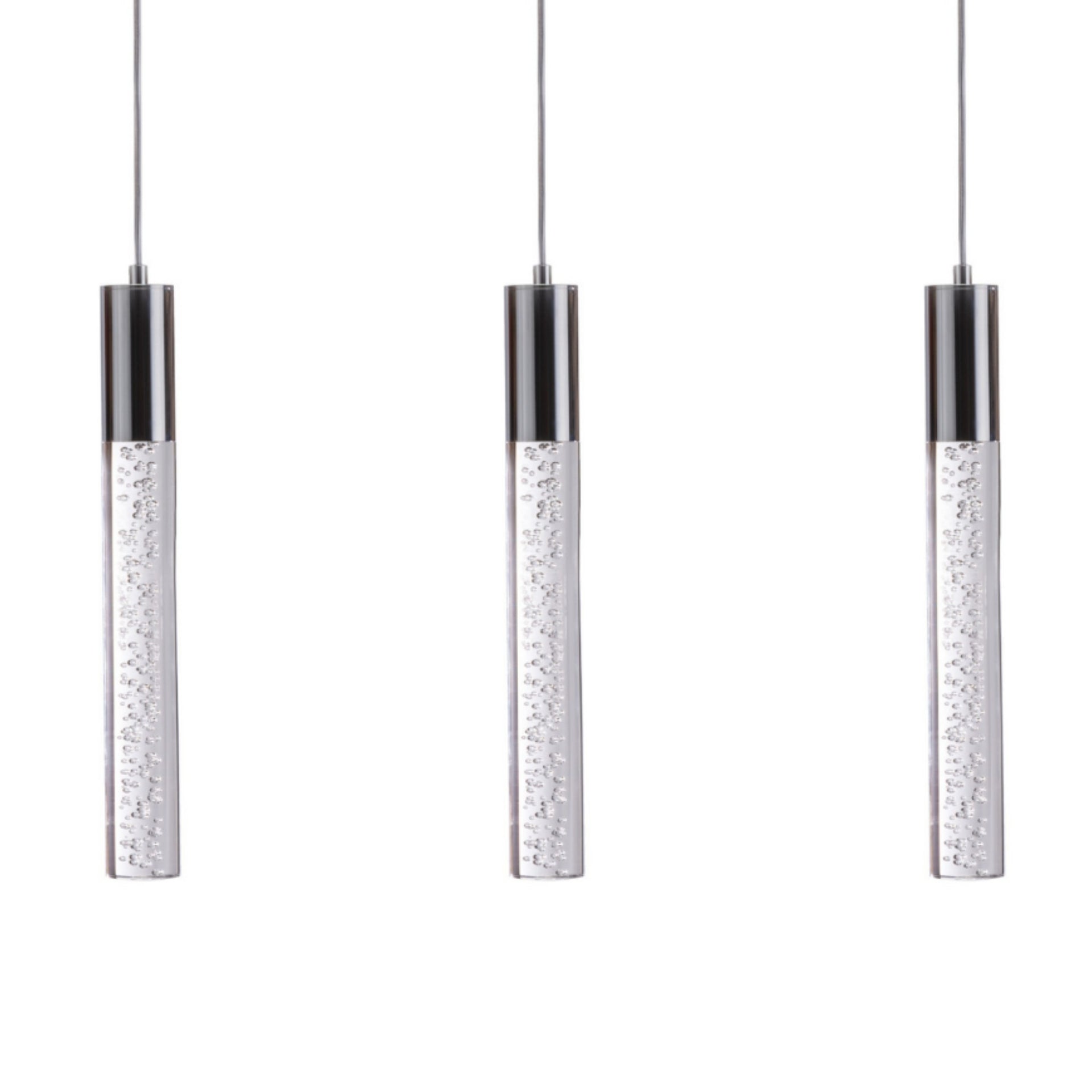Sparkling Night Cylinder Chandelier | 3 Light