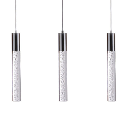 Sparkling Night Cylinder Chandelier | 3 Light