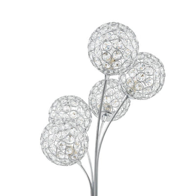 Thailand Crystal Domes Table Lamp | 5 Light