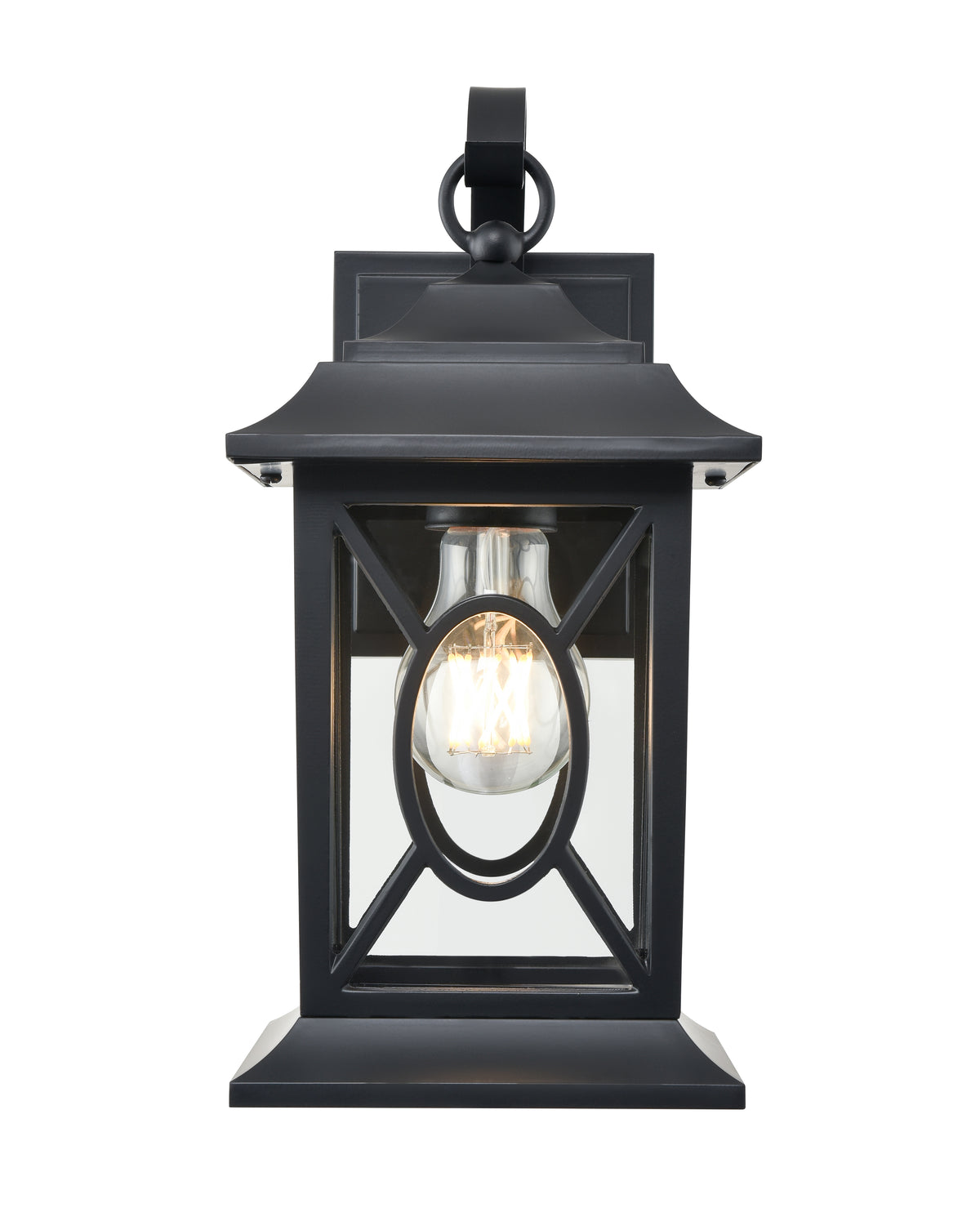 6'' Allbert Powder Coated Black 1 Light Wall Sconce