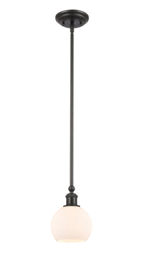 Ballston Mini Pendant Matte Black Brass Steel