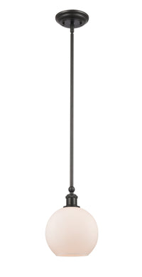 Ballston Mini Pendant Matte Black Brass