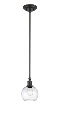 Ballston Mini Pendant Matte Black Brass Steel