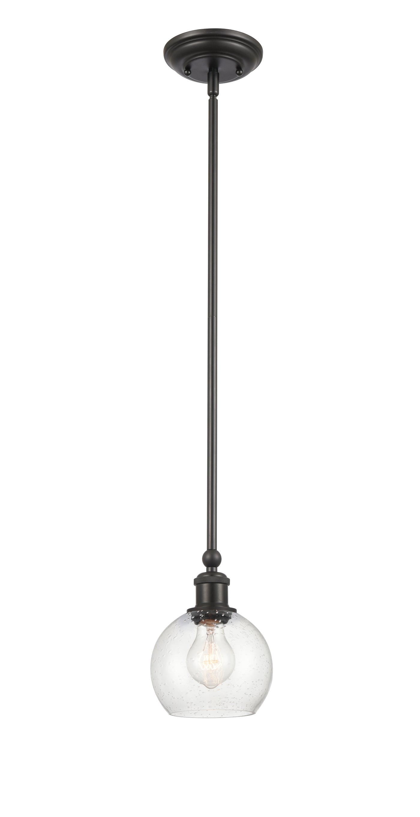 Ballston Mini Pendant Matte Black Brass Steel