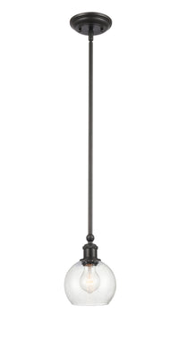 Ballston Mini Pendant Matte Black Brass Steel