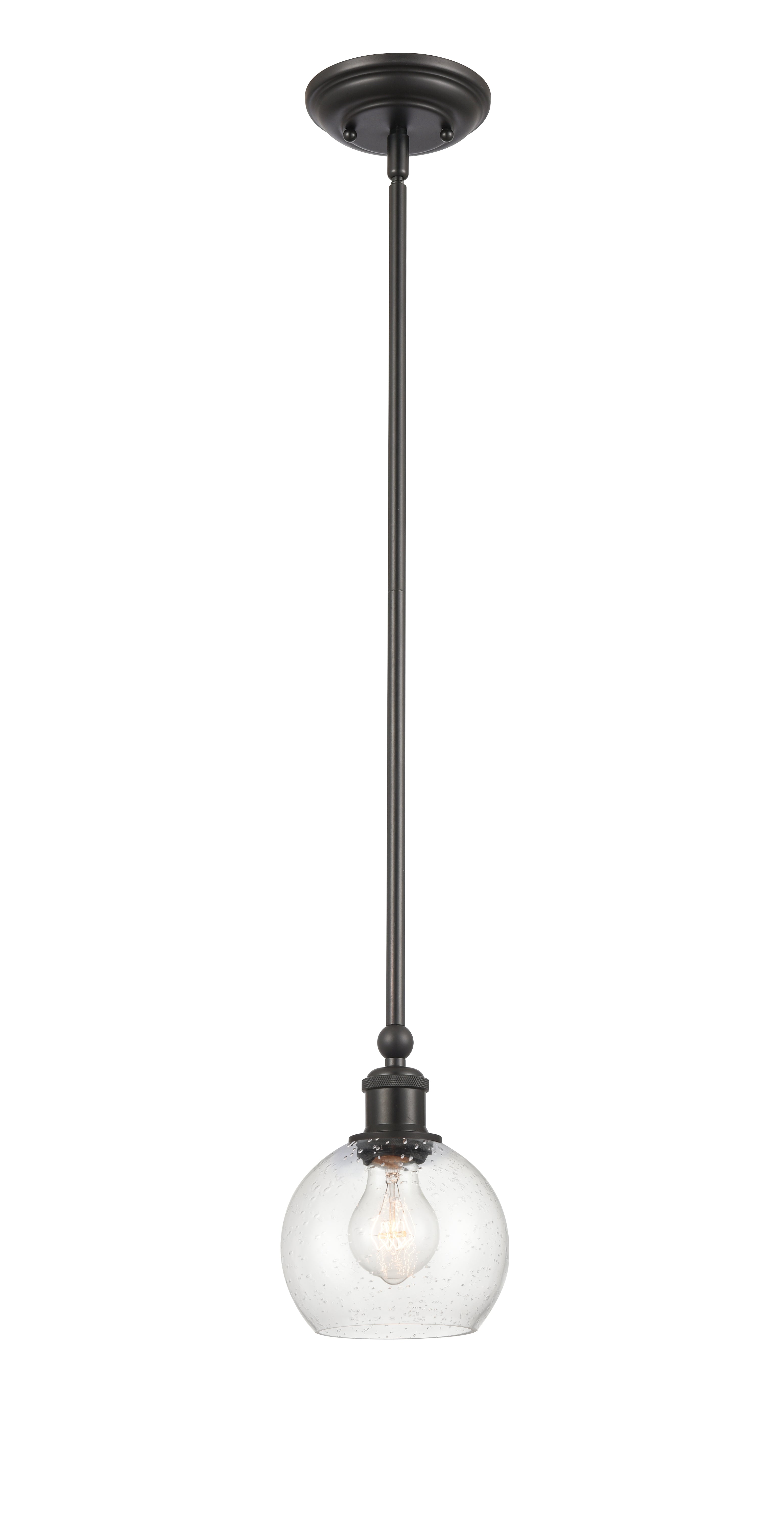 Ballston Mini Pendant Matte Black Brass Steel