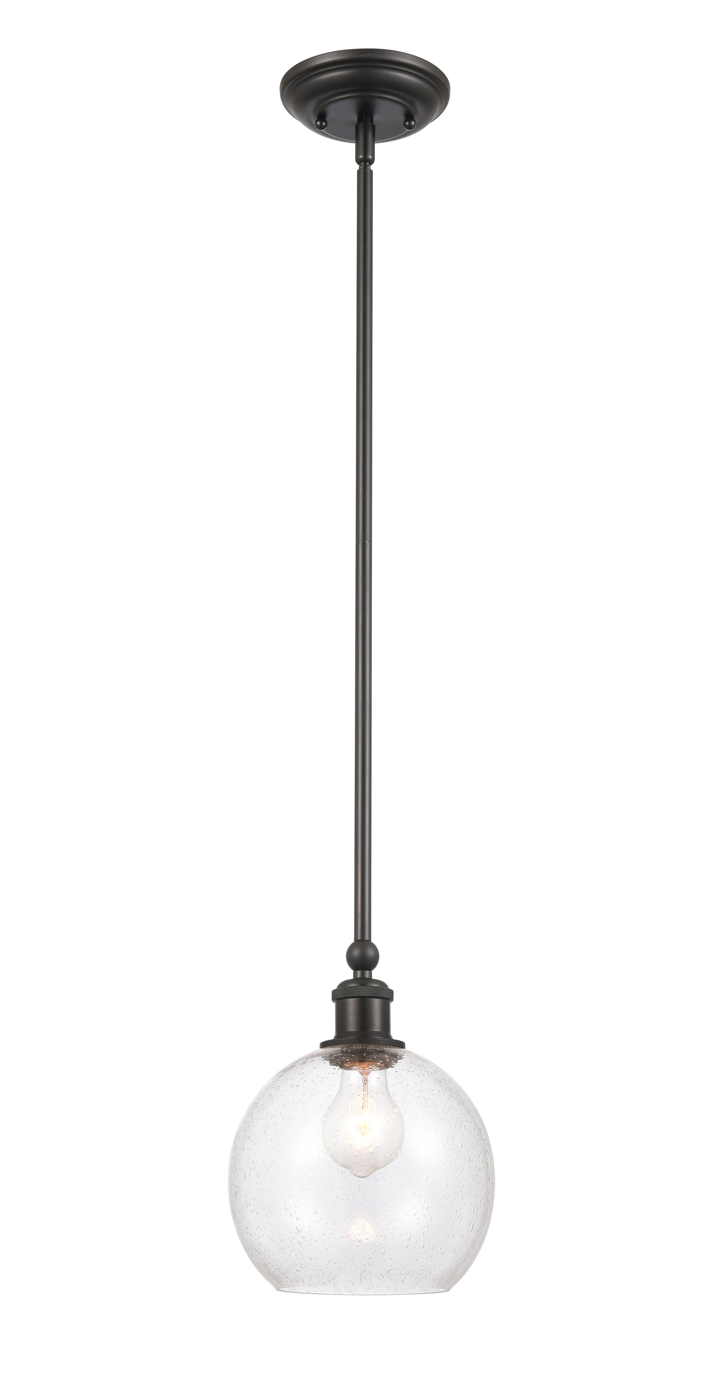 Ballston Mini Pendant Matte Black Brass