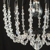 Voliere 1 Light Crystal Pendant