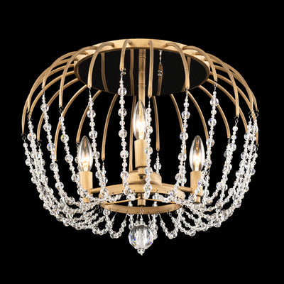 Voliere 3 Light Semi-Flush Mount