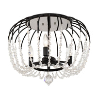 Voliere 3 Light Semi-Flush Mount