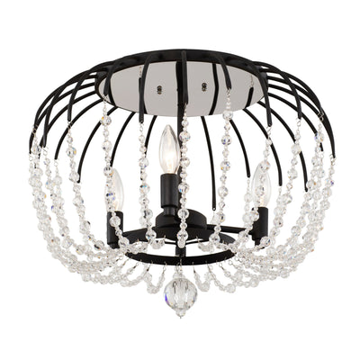 Voliere 3 Light Semi-Flush Mount