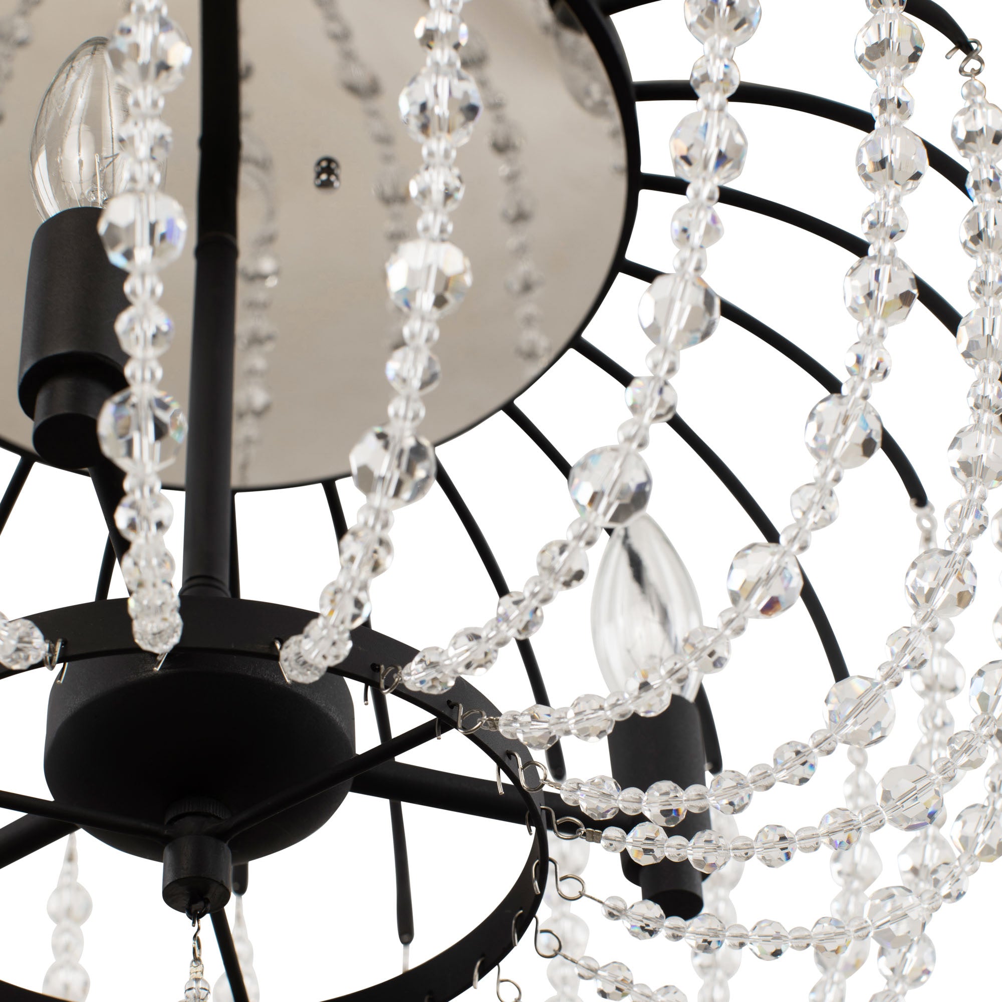 Voliere 3 Light Semi-Flush Mount