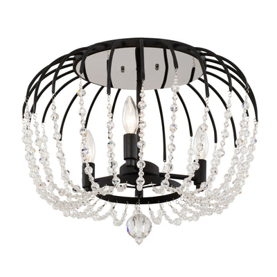 Voliere 3 Light Semi-Flush Mount