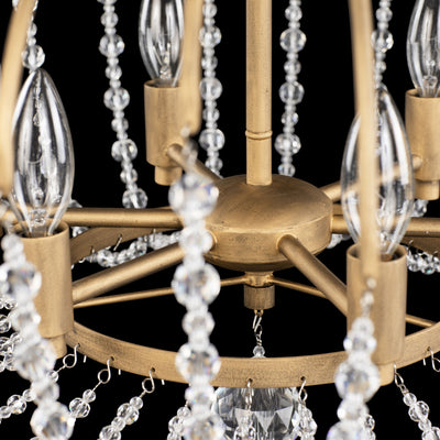 Voliere 6 Light Semi-Flush Mount