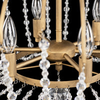 Voliere 6 Light Semi-Flush Mount