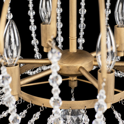 Voliere 6 Light Semi-Flush Mount