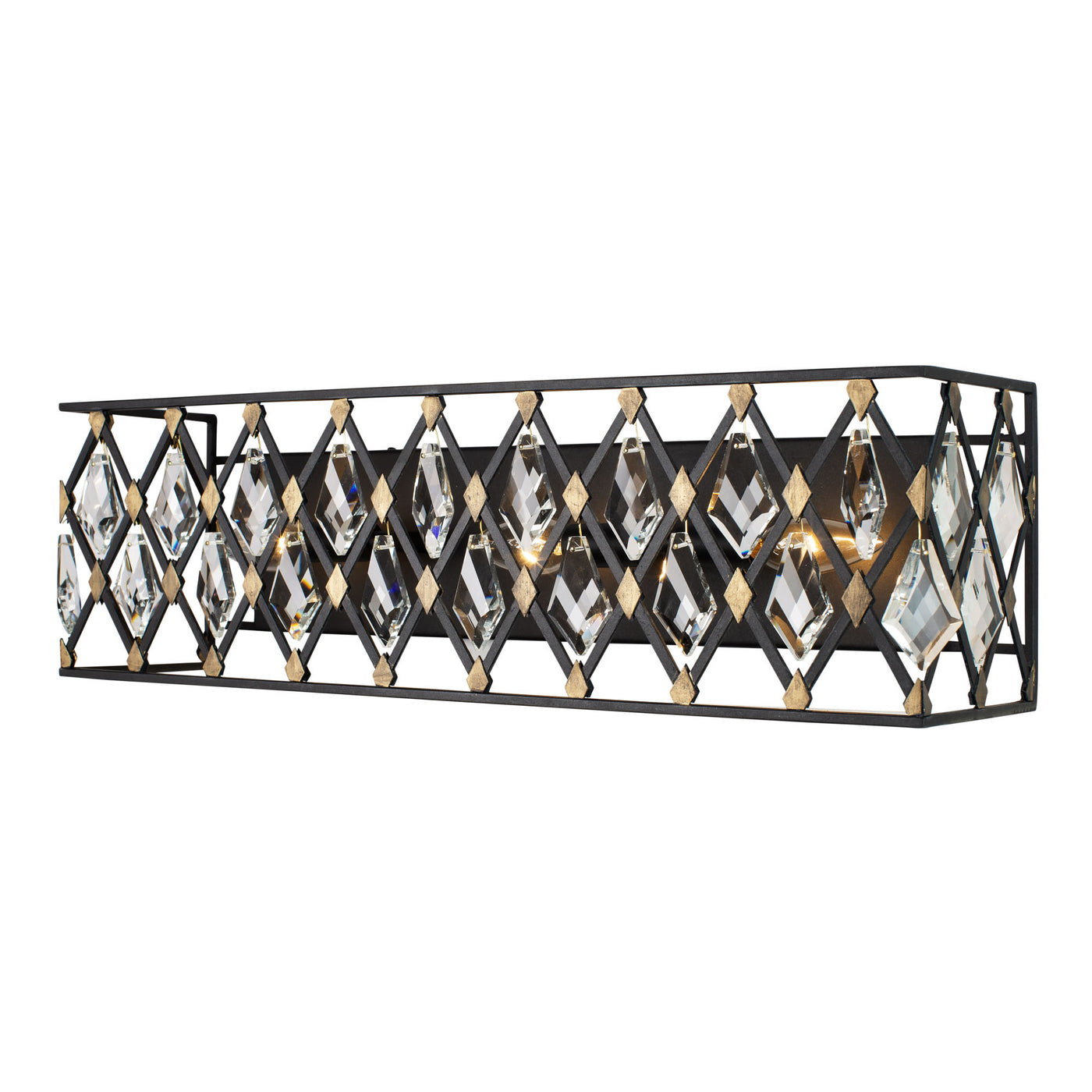 Windsor 3 Light Crystal Bath