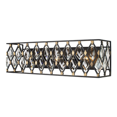 Windsor 3 Light Crystal Bath