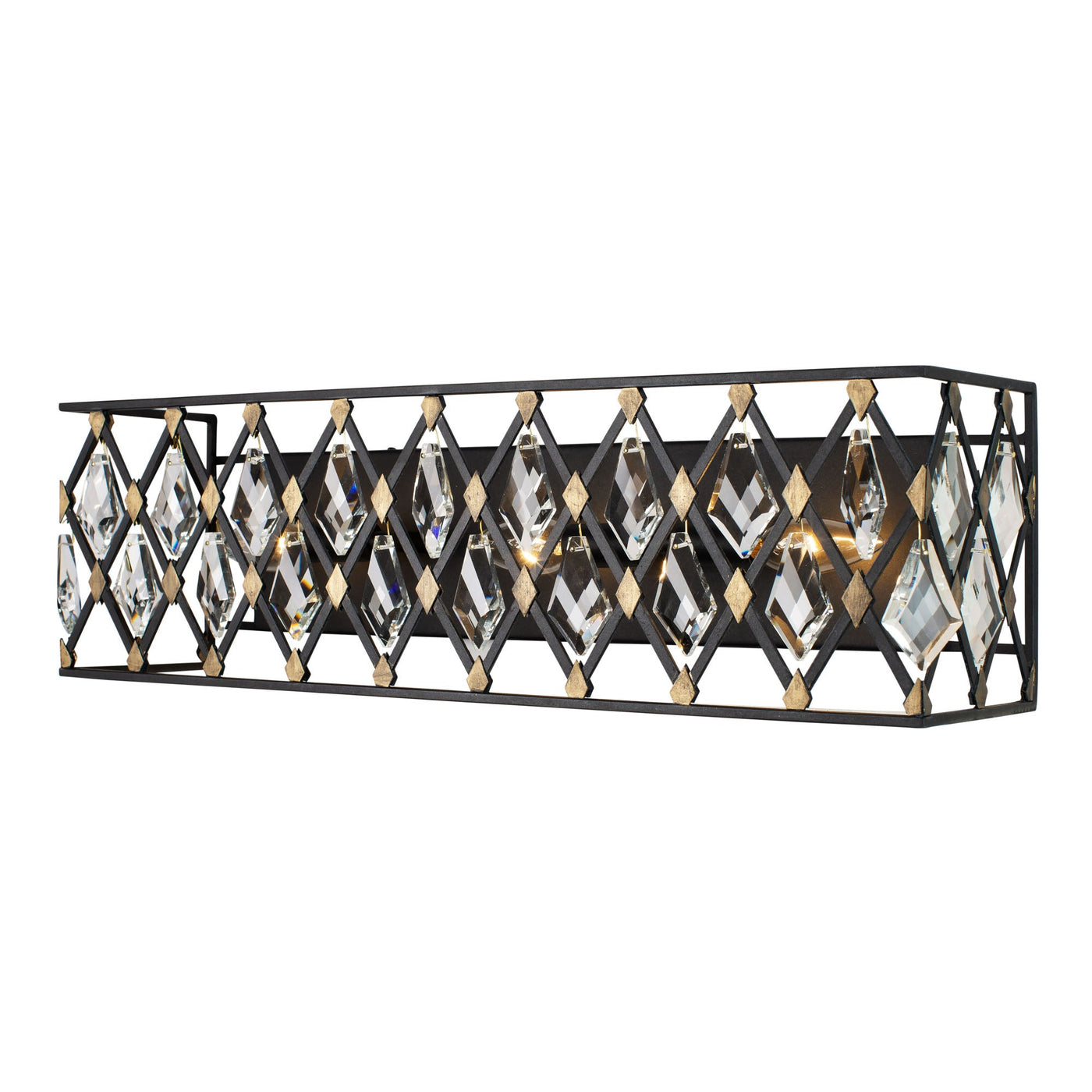 Windsor 3 Light Crystal Bath
