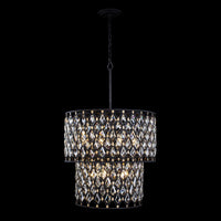 Windsor 7 Light 2-Tier Crystal Chandelier