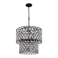 Windsor 7 Light 2-Tier Crystal Chandelier