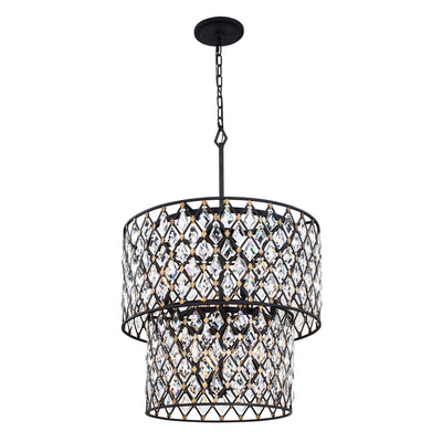 Windsor 7 Light 2-Tier Crystal Chandelier