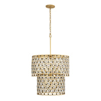 Windsor 7 Light 2-Tier Crystal Chandelier