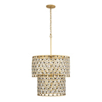 Windsor 7 Light 2-Tier Crystal Chandelier