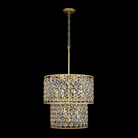 Windsor 7 Light 2-Tier Crystal Chandelier