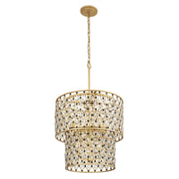Windsor 7 Light 2-Tier Crystal Chandelier