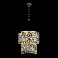 Windsor 7 Light 2-Tier Crystal Chandelier
